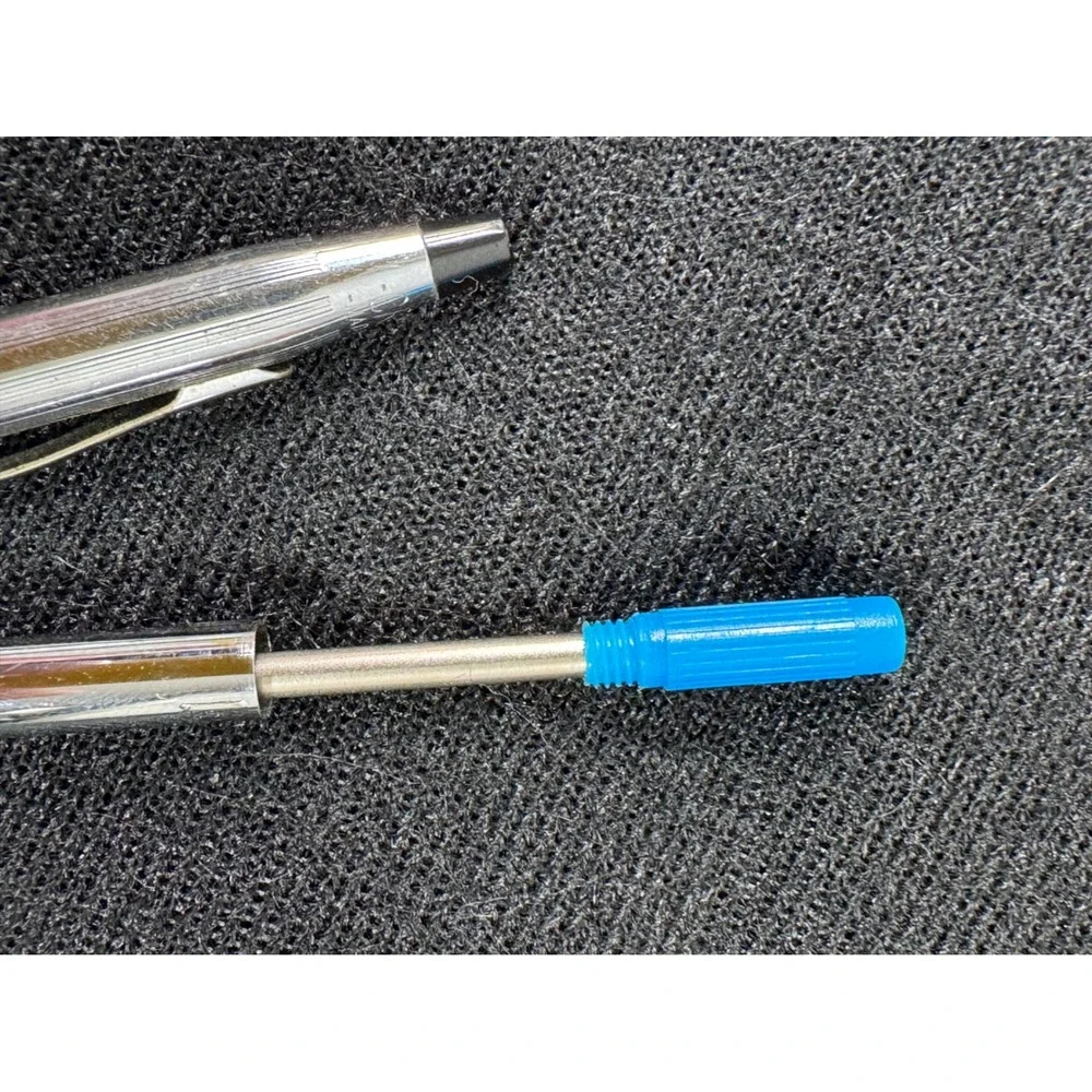 Vintage Cross Century Chrome Ballpoint Pen Made in USA Silver Twist needs refill